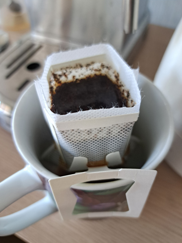マテバコーヒードリップパックタイプのご紹介！！マテバシイどんぐり100%です！！ 1枚目の画像