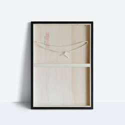 桜と飛ぶ鳥を描いた、アートパネル 3枚目の画像