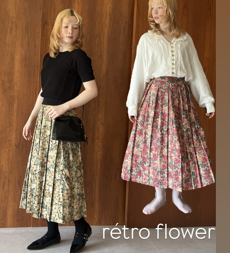 イタリア製 MaxMara レトロモード 古着 ボリューム プリーツ スカート イタリア製 MaxMara レトロモード 古着 ボリューム プリーツ