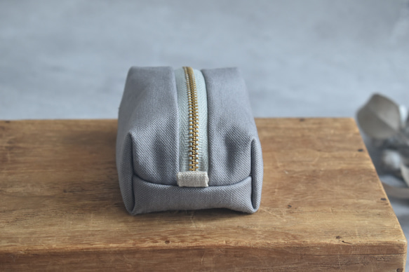 カラビナ付きミニポーチ/キーホルダーポーチ/キーケース 6枚目の画像