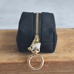カラビナ付きミニポーチ/キーホルダーポーチ/キーケース 13枚目の画像
