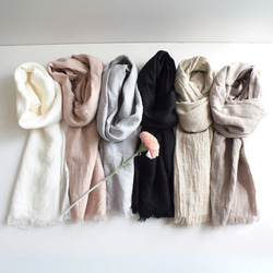 パリ的エレガンス☆ベージュフォックスファーケープストール 毛皮