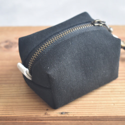 カン付きミニポーチ/キーホルダーポーチ/キーケース 5枚目の画像