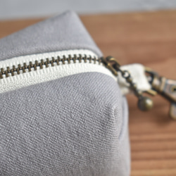 カン付きミニポーチ/キーホルダーポーチ/キーケース 8枚目の画像