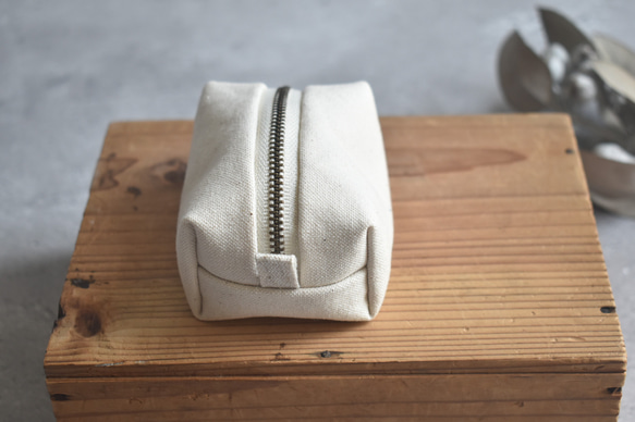 カン付きミニポーチ/キーホルダーポーチ/キーケース 4枚目の画像