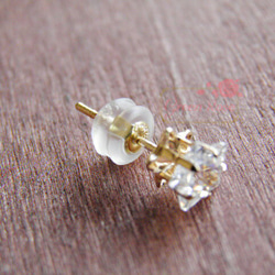 シリコンキャッチ 2色 10個（5ペア） ピアスキャッチ アクセサリーパーツ 金具 kanagu232 3枚目の画像