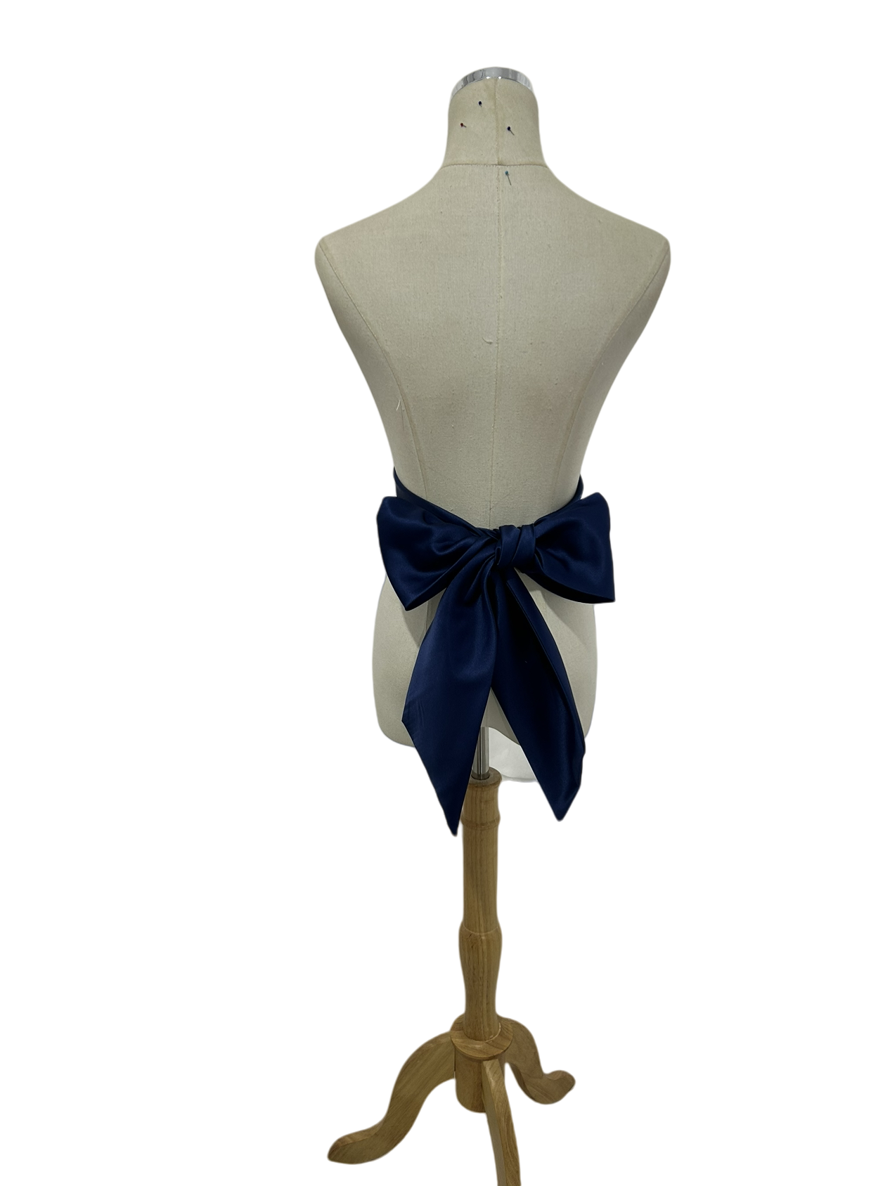 ベルト サッシュベルト ネイビー 色直し 光沢サテン 演奏会/音楽会