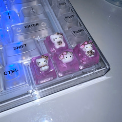 Latrialum カスタムキーキャップレジン カスタムキーキャップ ギャル くろみ レジンキーキャップ その他雑貨