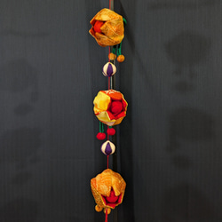 吊るし飾り】鬼灯の一本吊るし飾り その他置物 Craft-House-Risuky