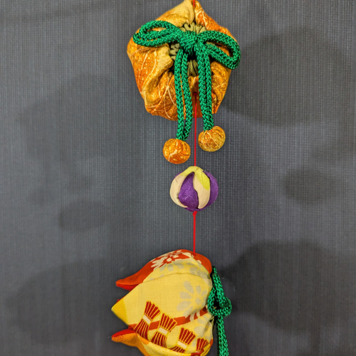 ⑨新品　世界でたったひとつの吊るし飾り 吊るし飾り】鬼灯の一本吊るし飾り その他置物 Craft-House