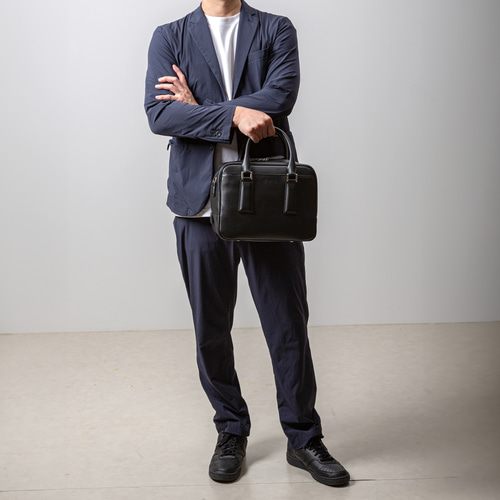 MAROC ボストンバッグ　レザー 2WAYミニボストンバッグ／MARCO BIANCHINI／シュリンクレザー | SUIT