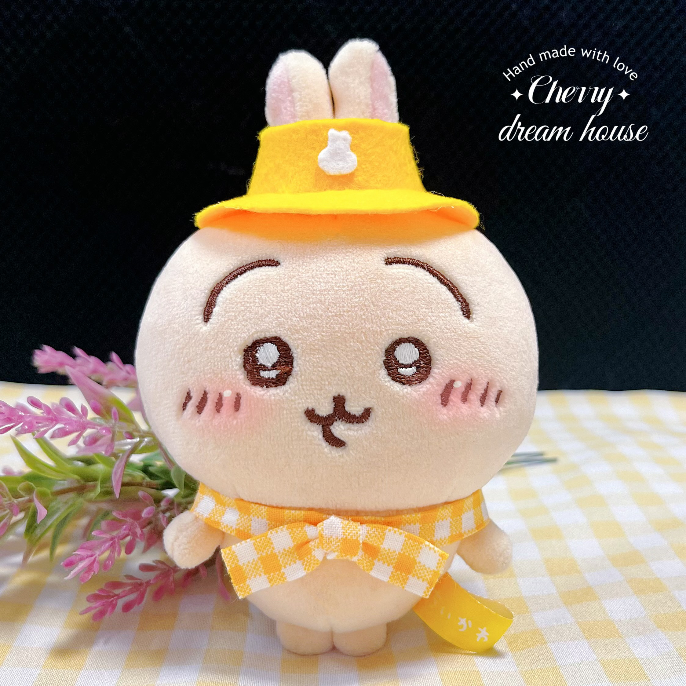 ２点おまとめ　ぬいぐるみチャーム(ピンク)×２ 20cmぬいぐるみ 着せ替え服 ピンクドリーム ドレス 2点セット