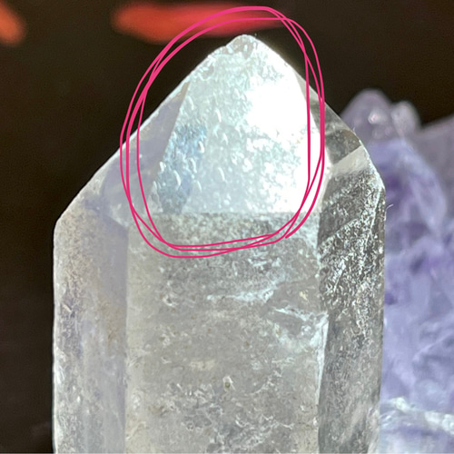 びっしりレコードキーパー ヒマラヤ マニカラン産 グリフ水晶 原石