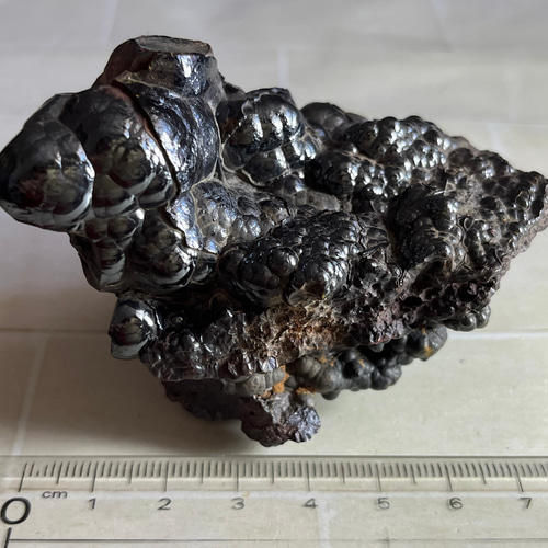 希少】ヘマタイト 瘤状結晶 原石 クラスター 赤鉄鉱 その他置物
