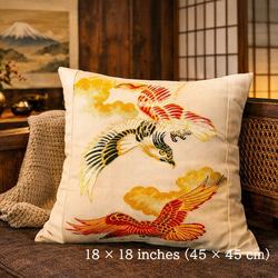 [No.702] 一点物！正絹クッションカバー1枚(30×29) 帯リメイク 2cafcf2c728802b41f2742fafa7028