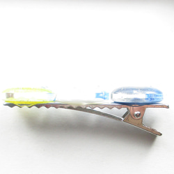 東欧の野良クォーツニャンコだって、平和だけれど個性はあります♪<創作ヘアクリップ>HC099 4枚目の画像