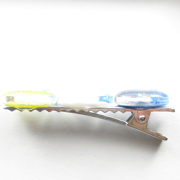 東欧の野良クォーツニャンコだって、平和だけれど個性はあります♪<創作ヘアクリップ>HC099 4枚目の画像