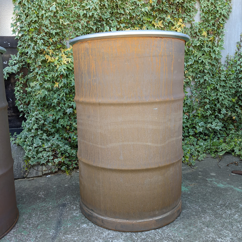 アメリカンヴィンテージなドラム缶 200L オープンドラム缶 ガレージ