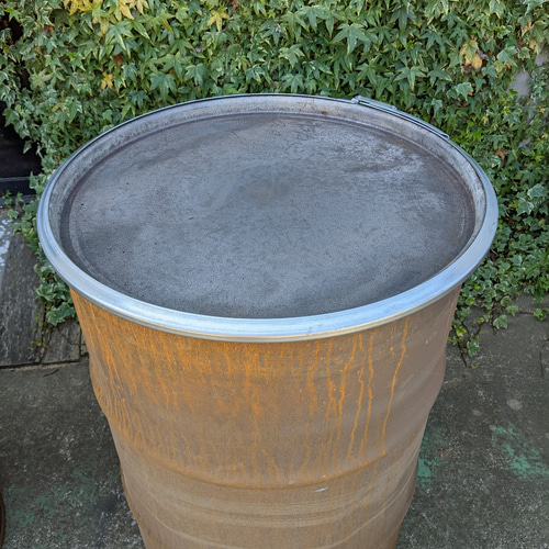 アメリカンヴィンテージなドラム缶 200L オープンドラム缶 ガレージ