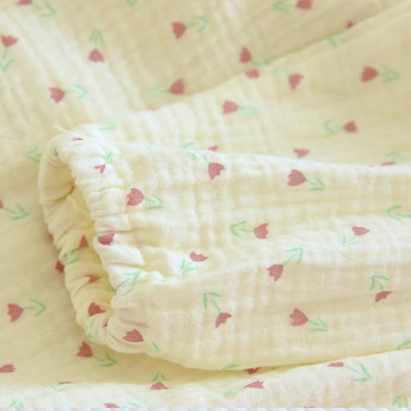 パジャマ 長袖レディース上下セット夏春秋冬ダブルガーゼ 長ズボン夏春秋冬寝巻き 9枚目の画像