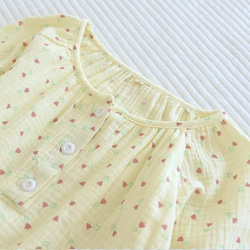 パジャマ 長袖レディース上下セット夏春秋冬ダブルガーゼ 長ズボン夏春秋冬寝巻き 2枚目の画像