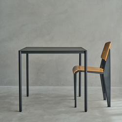 マットブラックでアイアンな極太鉄脚♪ 50×400×650mm ZZ型 2脚ver