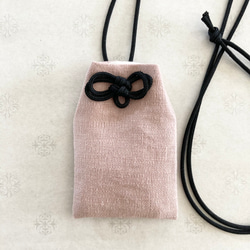 お守り袋 ミニサイズ 首かけタイプ♡ふんわり裏地付き 送料無料 ポーチ