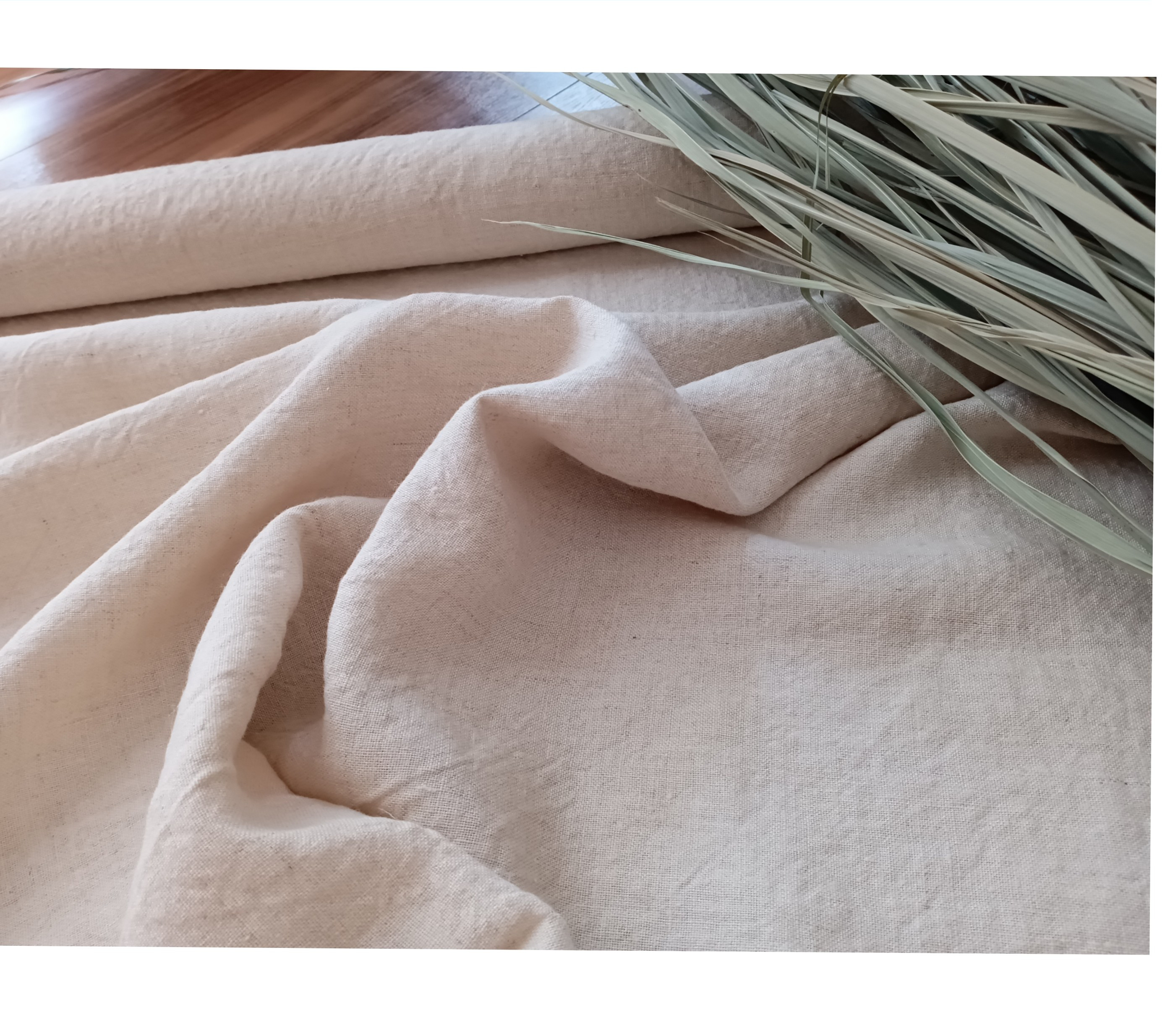 保温サポートにも！真菰と麻のととのえシート（枕用・全身用）『希望』 約30×40センチ