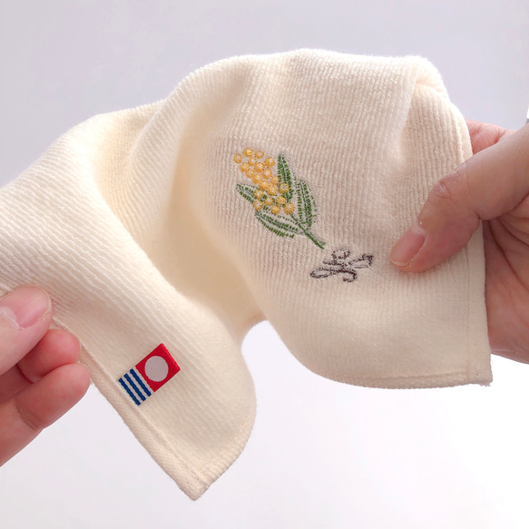 24種から選べるflowerハンカチとポーチのセット 6枚目の画像