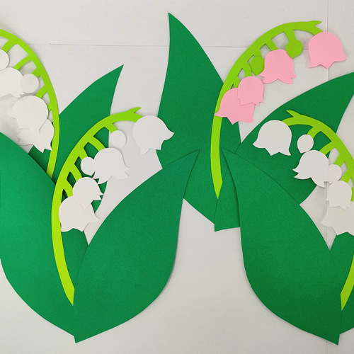 春.夏の壁面飾り（すずらん） 4月 5月 6月 その他アート muru 通販