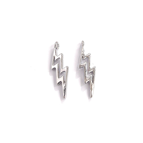 ejp685【2個入り】プチ シンプル 透かし 雷モチーフ Thunder