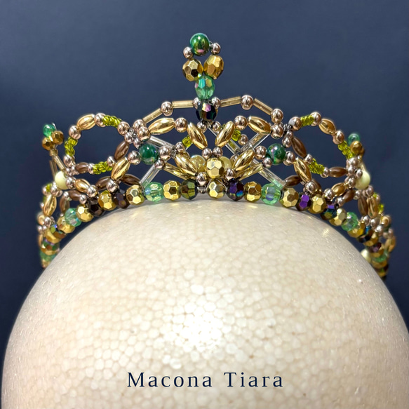 バレエ用ティアラ 森の女王などに バレエ用ティアラ ヘッドドレス（アクセサリー