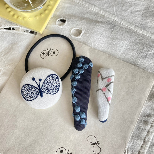 ミナペルホネン choucho ハンドメイド パッチンピン ご確認用ページ