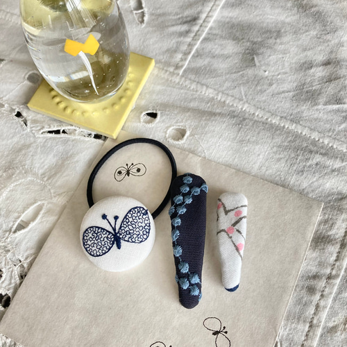 ミナペルホネン ハンドメイド パッチンピン ヘアアクセサリー まーあーはー様 ハンドメイド ミナペルホネン パッチンピン