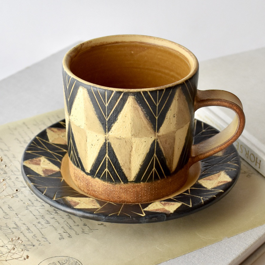 Forest mug ＆ saucer 09