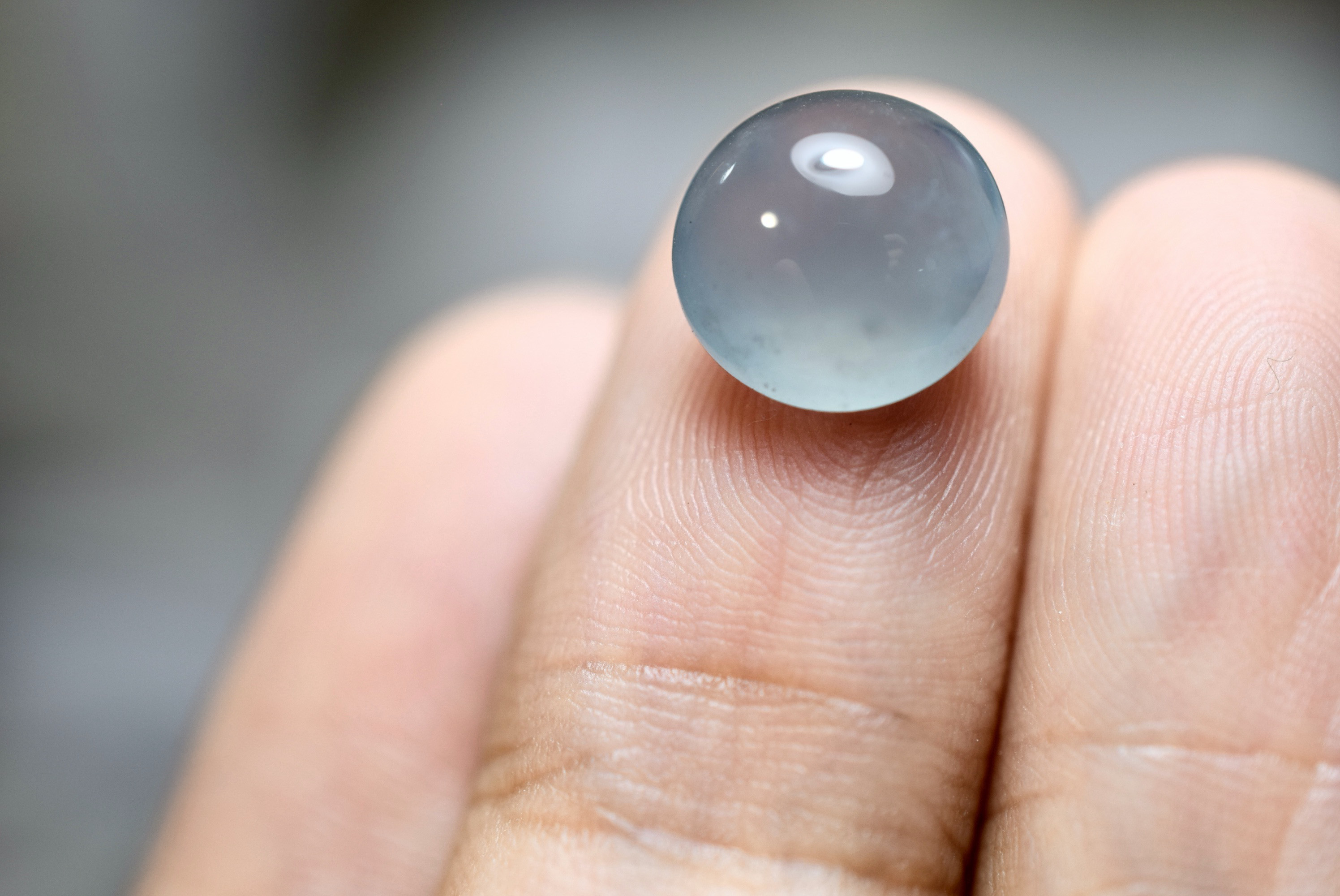 RS10-63 宝石質 氷種 氷青色 天然グアテマラ産 A貨 本翡翠 ルース 裸石 硬玉 ジェダイト