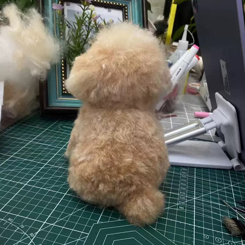 手作り羊毛フェルト】トイプードル 柴犬 チワワ ミニチュアダックス