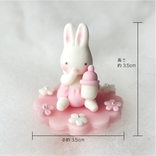 うさぎの赤ちゃん天使（P） その他人形 angel angel 天使工房 通販