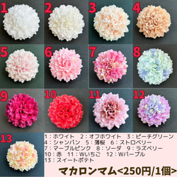 浴衣 髪飾り 子ども つまみ細工 甚平 七五三 ベビー袴 9枚目の画像