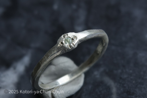 ☆希少 12号 pt950 コーネルピン リング グリーン ソ付 ☆希少 12号 pt950 コーネルピン リング グリーン ソ付 ☆希少 12号 pt950