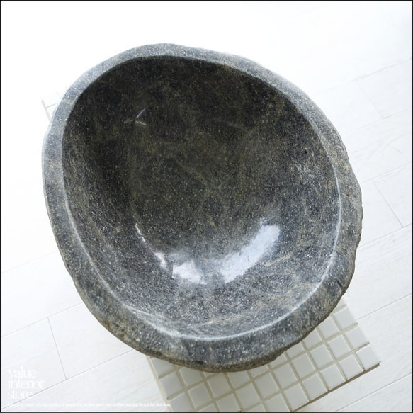 自然石 つくばい/C03 めだか鉢 睡蓮鉢 メダカ鉢 庭 金魚鉢 手水鉢 和風