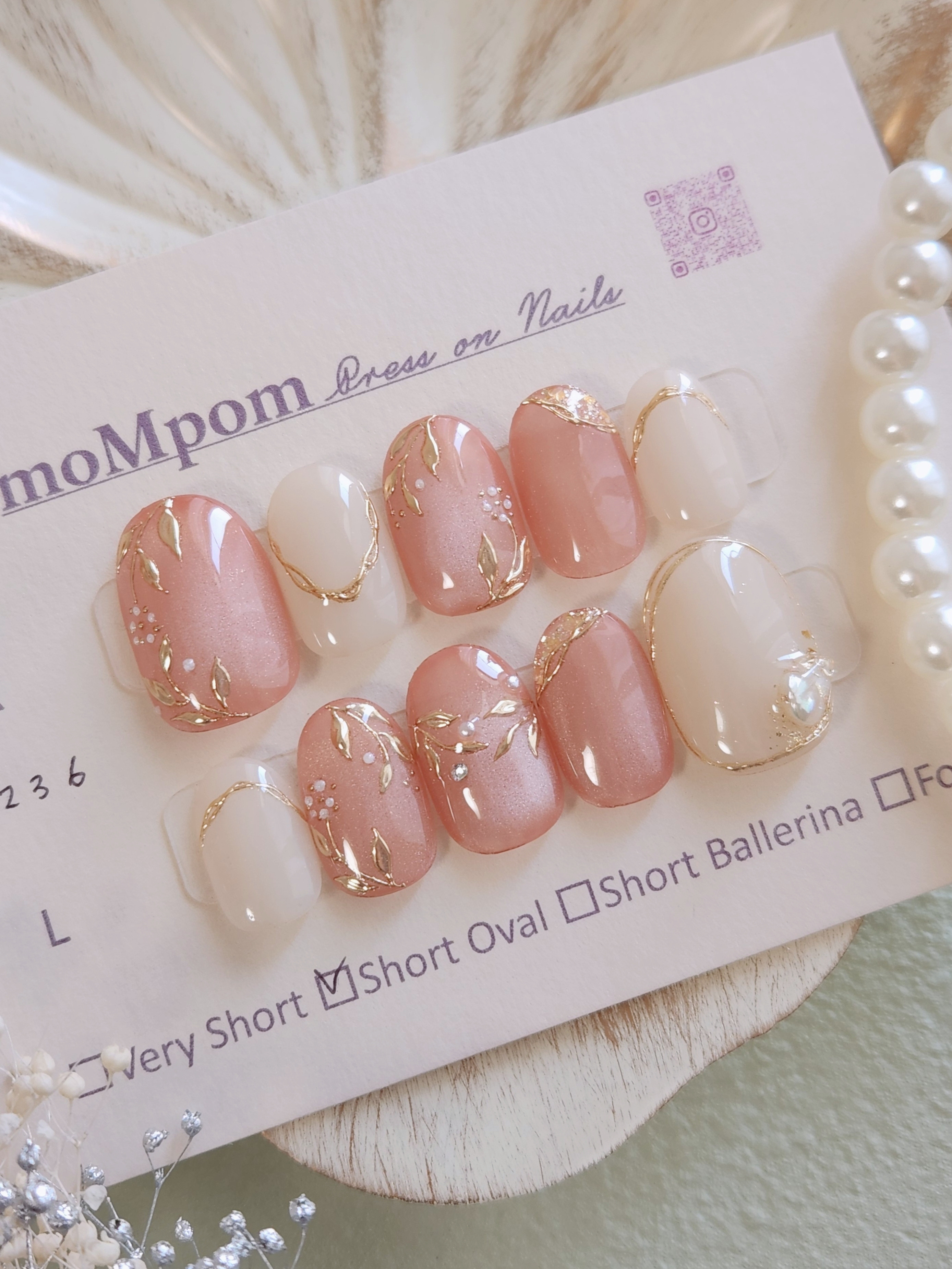 ネイルチップ　結婚式　ウェディング　ブライダル　前撮り　お花　フラワー　ミラーフラワー　お呼ばれ　ボタニカル