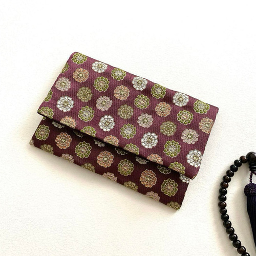 数珠入れ 数珠袋 金襴 華 念珠入れ 念珠袋 数珠ケース 念珠ケース 和
