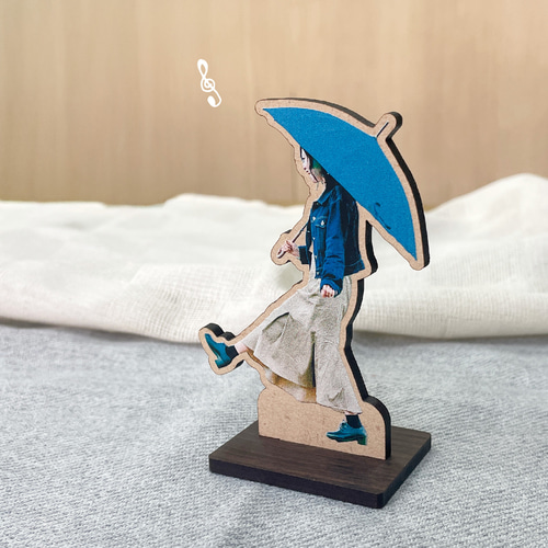 モクスタ》オリジナル 木製スタンド | 自分の思いを「カタチ」に
