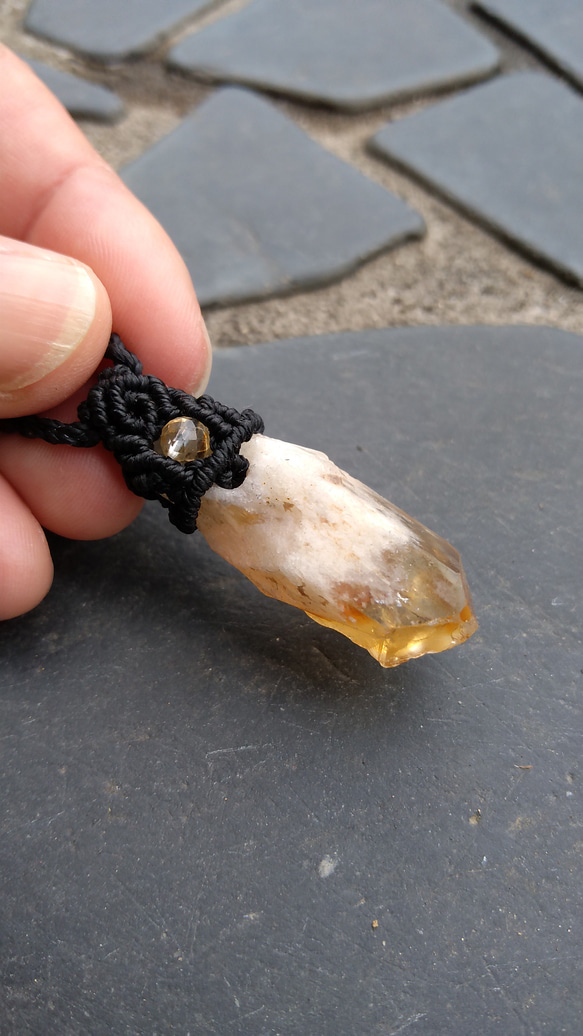 モルガナイト＆ムーンストーン＆バリサイト＆アクアマリンのマクラメ編みネックレス♡ モルガナイト＆ムーンストーン＆バリサイト＆アクアマリンのマクラメ