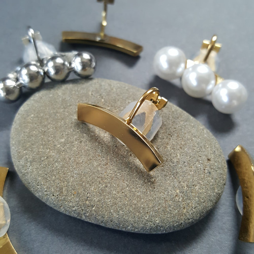 1pcs] オール ステンレス サージカルステンレス 20mm クリップ