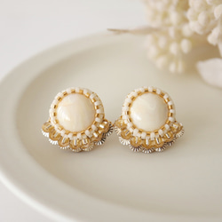 シルバーピアス ゴールドピアス モードアクセサリー ビーズ