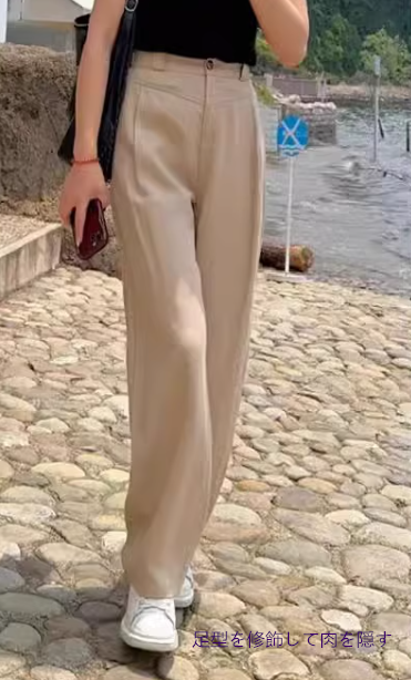 夏の薄手高級ライセルテンスリネンバナナパンツ女2025新型ゆるハイウエストゆったりカジュアルパンツ