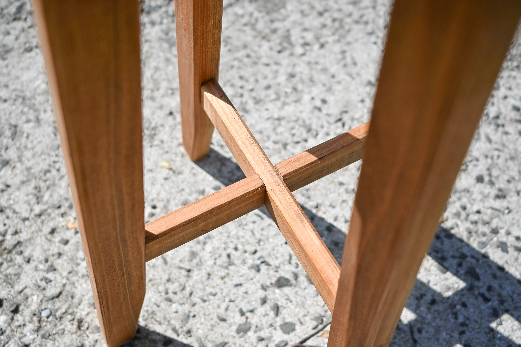 【送料無料】天然杉のスツール　（ハイスツールのページ）