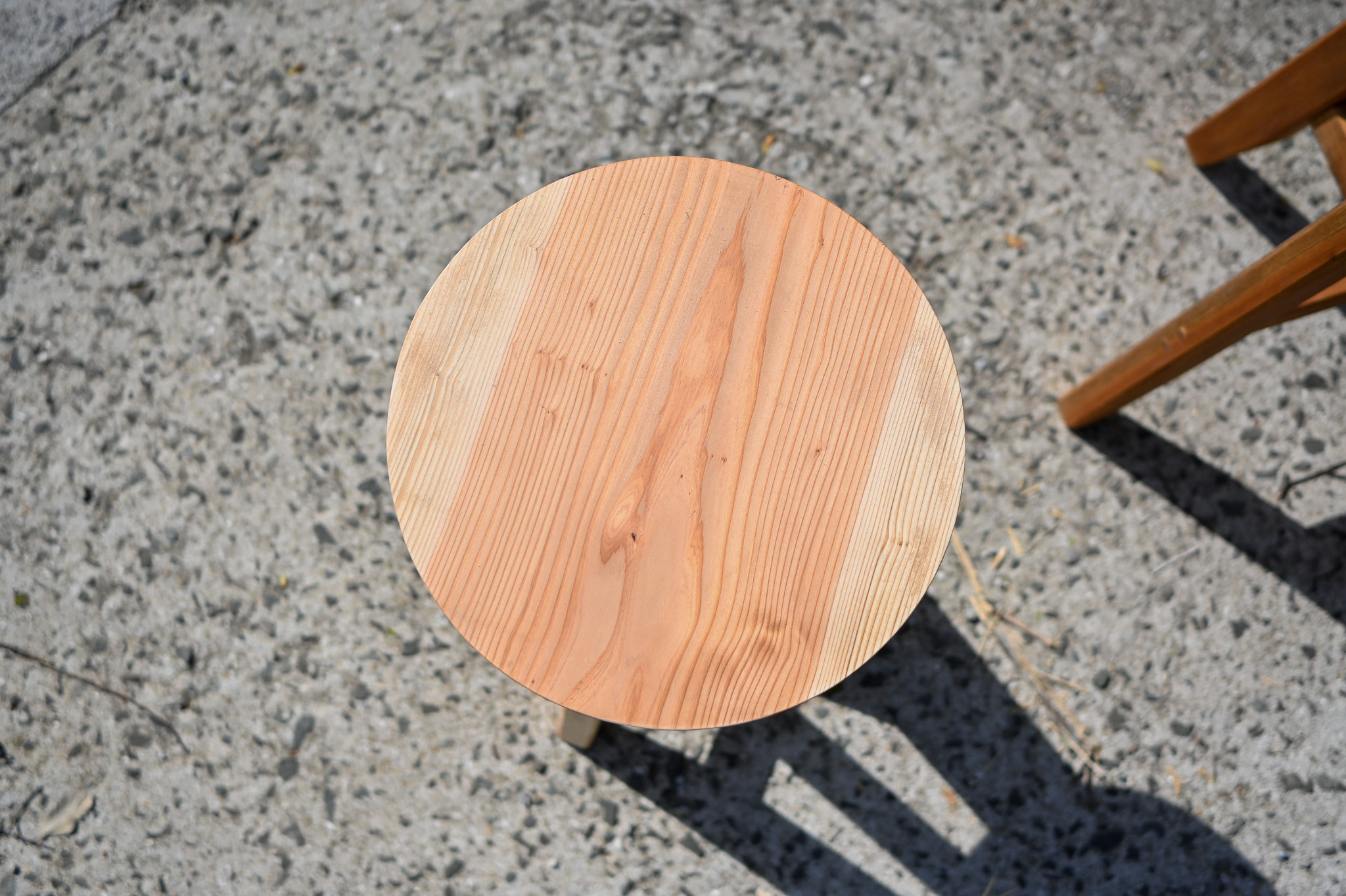 【送料無料】天然杉のスツール　（ハイスツールのページ）